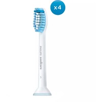 Philips Sonicare HX6054/07 Sensitive Standard 4er, Aufsteckbürste weiß