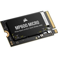 Corsair MP600 MICRO 1 TB, SSD schwarz, PCIe 4.0 x4, NVMe, M.2 2242