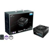 FSP Hydro Ti PRO 1000W, PC-Netzteil schwarz, 1x 12-Pin High Power GPU, 5x PCIe, Kabelmanagement, 1000 Watt