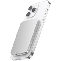 Nevox Wireless Magnetic POWERBANK QI2 - 5000mah silber/weiß