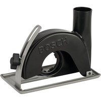 Bosch Professional Absaughaube mit Führungsschlitten, Ø 115/125mm, Staubsauger-Aufsatz schwarz, für Winkelschleifer