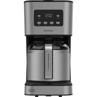 Cecotec Coffee 66 Drop & Thermo Time, Filtermaschine edelstahl/schwarz, 950 Watt