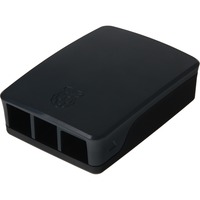 Joy-IT Gehäuse für Raspberry Pi 4 B schwarz/grau
