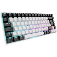 Sharkoon SKILLER SGK50 S3, Gaming-Tastatur weiß, DE-Layout, Gateron Yellow