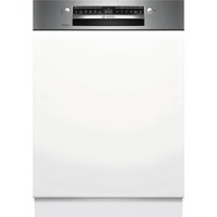 Bosch SMI4EAS23E Serie 4 , Spülmaschine edelstahl (gebürstet), 60 cm, Home Connect