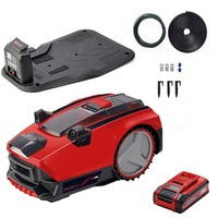 EINHELL Power X-Change Mähroboter FREELEXO CAM 500 rot/schwarz, Li-Ion Akku 3,0Ah, Kamera + Sensor
