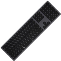 KeySonic KSK-8023BTRF, Tastatur anthrazit/schwarz, DE-Layout, X-Typ-Membrane