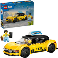 LEGO 60487 City Gelbes Taxi, Konstruktionsspielzeug 