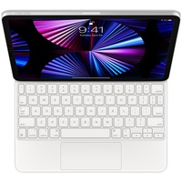 Apple Magic Keyboard für 11" iPad Pro (3. Generation) und iPad Air (4. Generation), Tastatur weiß, US-Layout, Scissor-Switch