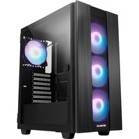 Chieftec Hunter 2 , Tower-Gehäuse schwarz, Tempered Glass