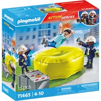 PLAYMOBIL 71465 City Action Feuerwehrleute mit Luftkissen, Konstruktionsspielzeug 