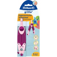 Pelikan Schulzirkel Griffix GZ/1/B violett, mit Spitzenschutz