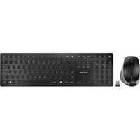 CHERRY DW 9500 SLIM, Desktop-Set schwarz/grau, DE-Layout, Cherry SX-Scherentechnologie