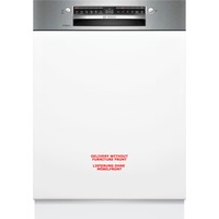 Bosch SMI6ZCS17E Serie 6, Spülmaschine edelstahl (gebürstet), 60 cm, Home Connect