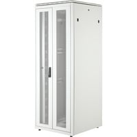 Digitus Netzwerkschrank Unique Serie - 800x800 mm (BxT), IT-Schrank hellgrau, 42 Höheneinheiten