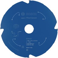 Bosch EXPERT Fibre Cement Kreissägeblatt, Ø 190mm, 4Z Bohrung 30mm, für Akku-Handkreissägen
