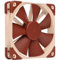Noctua NF-F12 PWM, Gehäuselüfter hellbraun, Retail, 120 mm