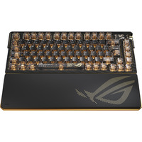 ASUS ROG Azoth Extreme Edition 20, Gaming-Tastatur schwarz/gold, DE-Layout, ROG NX Snow