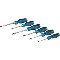 Bosch Professional Schraubendreher-Set PH/SL Professional, 6-teilig blau/schwarz, 5x mit Schlagkappe