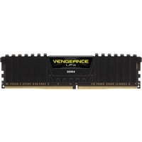 Corsair DIMM 16 GB DDR4-2666 , Arbeitsspeicher schwarz, CMK16GX4M1A2666C16, Vengeance LPX, INTEL XMP