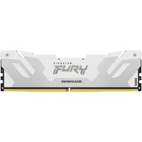 Kingston FURY DIMM 16 GB DDR5-6800 , Arbeitsspeicher weiß, KF568C36RW-16, Renegade, INTEL XMP