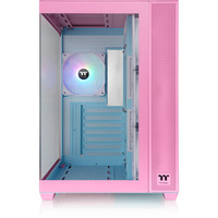 Thermaltake View 380 TG ARGB , Tower-Gehäuse rosa, Tempered Glass x 2