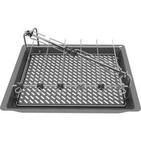 Bosch Home AirFry & Grillset HEZ635001, Backblech anthrazit, emailliert