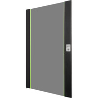 Digitus Glas-Fronttür für 19" 20HE Wandgehäuse Unique Serie, Frontpanel schwarz, 20 Höheneinheiten