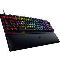 Razer Huntsman V2, Gaming-Tastatur schwarz, DE-Layout, Razer Clicky Optical (Purple)