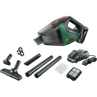 Bosch Heimwerken & Garten UniversalVac 18, Handstaubsauger grün, POWER FOR ALL ALLIANCE