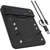 ICY BOX IB-2913MCL-C31, Dockingstation 2,5"/3,5" SATA, M.2 NVMe