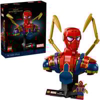 LEGO 76326 Marvel Super Heroes Iron Spider-Man Büste, Konstruktionsspielzeug 