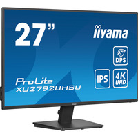 iiyama ProLite XU2792UHSU-B6, LED-Monitor 68.5 cm (27 Zoll), schwarz (matt), UltraHD/4K, IPS, HDMI, DP, USB-C, USB-Hub