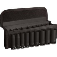 Bosch Professional PRO Impact Steckschlüsseleinsatz-Set 3/8", 9-teilig schwarz, tief