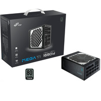 FSP MEGA TI 1650W, PC-Netzteil schwarz, 2x 12-Pin High Power GPU, 6x PCIe, Kabelmanagement, 1650 Watt