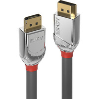 Lindy DisplayPort 1.2 Kabel, Cromo Line grau, 5m