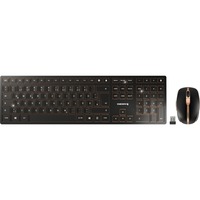 CHERRY DW 9100 SLIM, Desktop-Set schwarz/bronze, DE-Layout, SX-Scherentechnologie