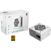 FSP VITA GM 1000W White, PC-Netzteil weiß, 1x 12-Pin High Power GPU, 4x PCIe, Kabelmanagement, 1000 Watt