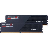 G.Skill DIMM 96 GB DDR5-6400 (2x 48 GB) Dual-Kit, Arbeitsspeicher schwarz, F5-6400J3239F48GX2-RS5K, Ripjaws S5, INTEL XMP