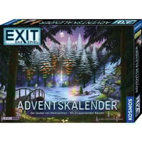KOSMOS EXIT - Das Spiel Adventskalender: Der Zauber von Weihnachten, Partyspiel