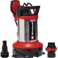 EINHELL Schmutzwasserpumpe GE-DP 7535 N LL ECO, Tauch- / Druckpumpe rot/schwarz, 750 Watt