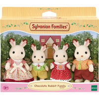 EPOCH Traumwiesen Schokoladenhasen Familie Sylvanian Families Figuren Set, Spielfigur 