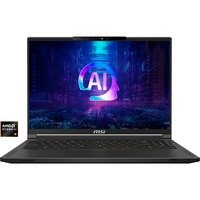 MSI Stealth A16 AI+ A3HVFG-057, Gaming-Notebook schwarz, AMD Ryzen AI 9 365, NVIDIA GeForce RTX 4060, 32 GB LPDDR5X, 2 TB (2 TB SSD), Windows 11 Home 64-Bit