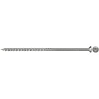 fischer Spanplattenschraube PowerFast 6,0x160 Senkkopf TX 100 Stück, mit Teilgewinde, Edelstahl A4