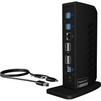 ICY BOX IB-DK2252AC, Dockingstation schwarz, USB-A, HDMI, DP