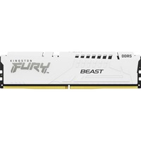 Kingston FURY DIMM 16 GB DDR5-5200 , Arbeitsspeicher weiß, KF552C36BWE-16, FURY Beast, AMD EXPO