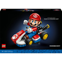 LEGO 72037 Super Mario Mario Kart: Mario & Standard-Kart, Konstruktionsspielzeug
