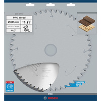 Bosch Professional PRO Wood Kreissägeblatt, Ø 305mm, 60Z Bohrung 30mm, für Kapp- & Gehrungssägen