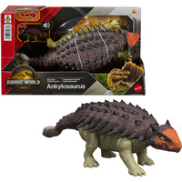 Mattel Jurassic World Wild Roar Ankylosaurus, Spielfigur