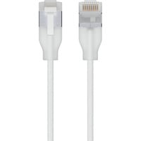 Ubiquiti UniFi Etherlighting Cat.6a Premium-Patchkabel weiß, 15 Meter, gesleevt